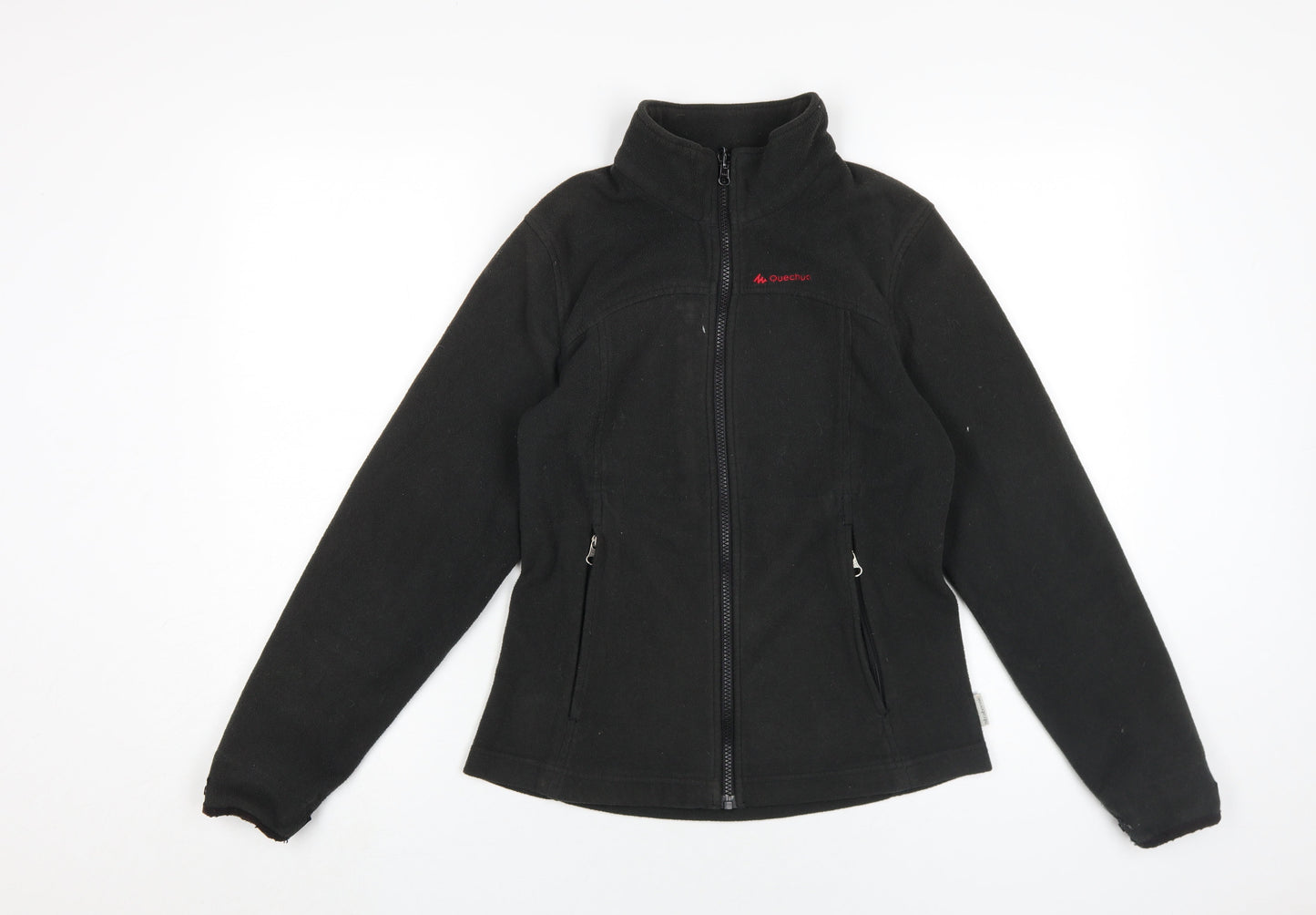 Womens UK Size XS Quechua Black Basic Jacket
