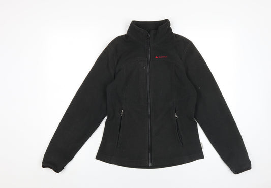 Womens UK Size XS Quechua Black Basic Jacket