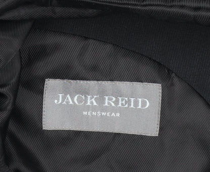 Mens UK Size 38 Jack Reid Regular Black Suit Jacket