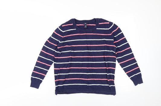 Womens UK Size M Gap Blue Pullover Jumper