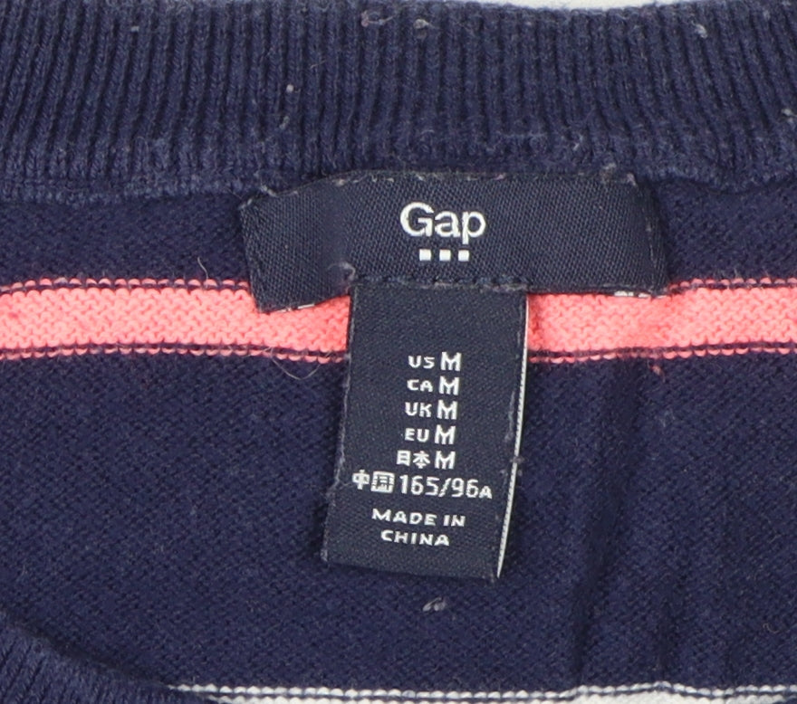 Womens UK Size M Gap Blue Pullover Jumper