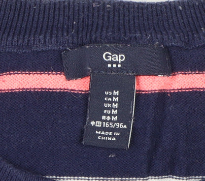 Womens UK Size M Gap Blue Pullover Jumper