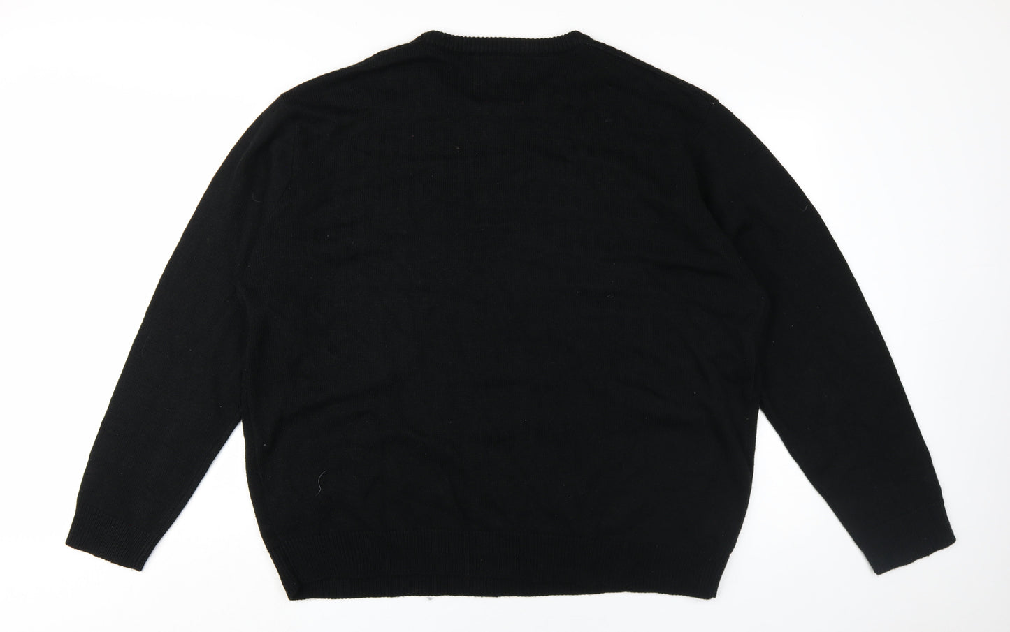 Joe Browns Men's Black 2XL Christmas Jumper