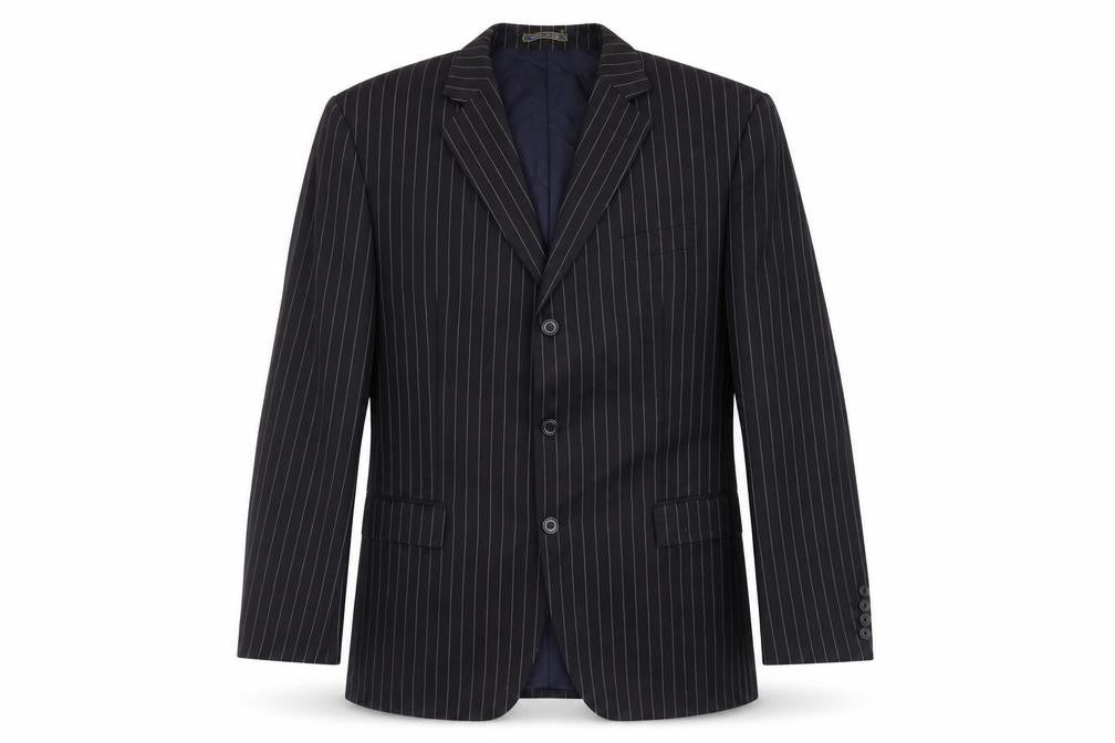 Mens UK Size 44 Dehavilland Regular Black Suit Jacket