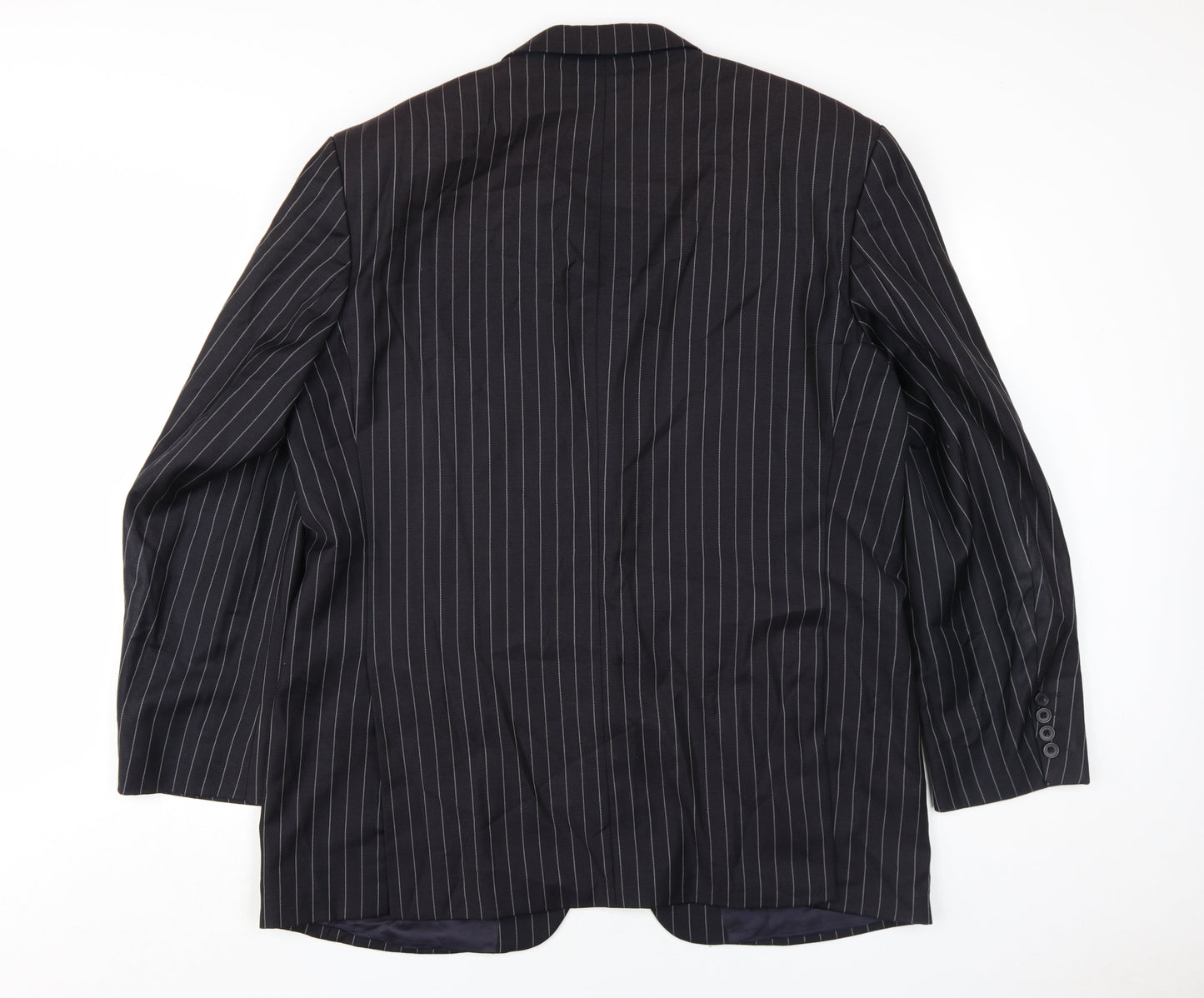 Mens UK Size 44 Dehavilland Regular Black Suit Jacket