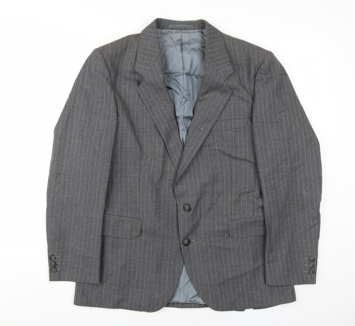Mens UK Size 40 Pierre Cardin Regular Grey Suit Jacket