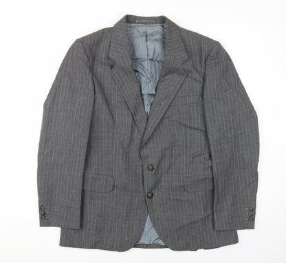 Mens UK Size 40 Pierre Cardin Regular Grey Suit Jacket