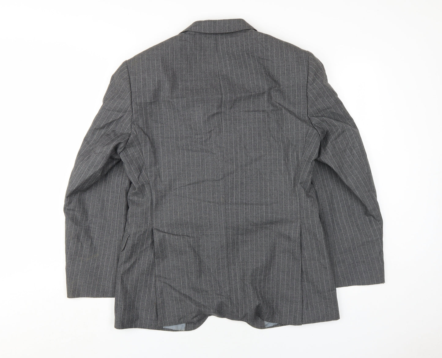 Mens UK Size 40 Pierre Cardin Regular Grey Suit Jacket