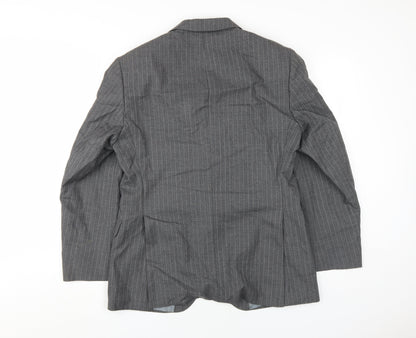 Mens UK Size 40 Pierre Cardin Regular Grey Suit Jacket