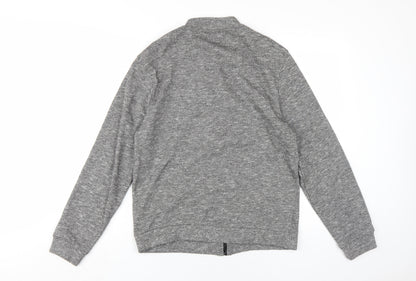 Mens UK Size M New Look Grey Bomber Jacket