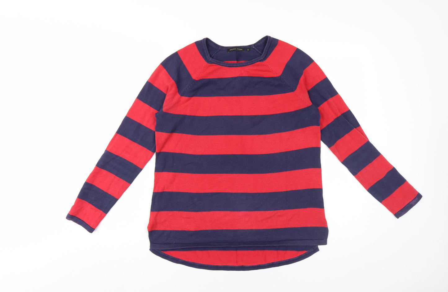 Womens UK Size 10 Jeanne Pierre Multicoloured Pullover Jumper