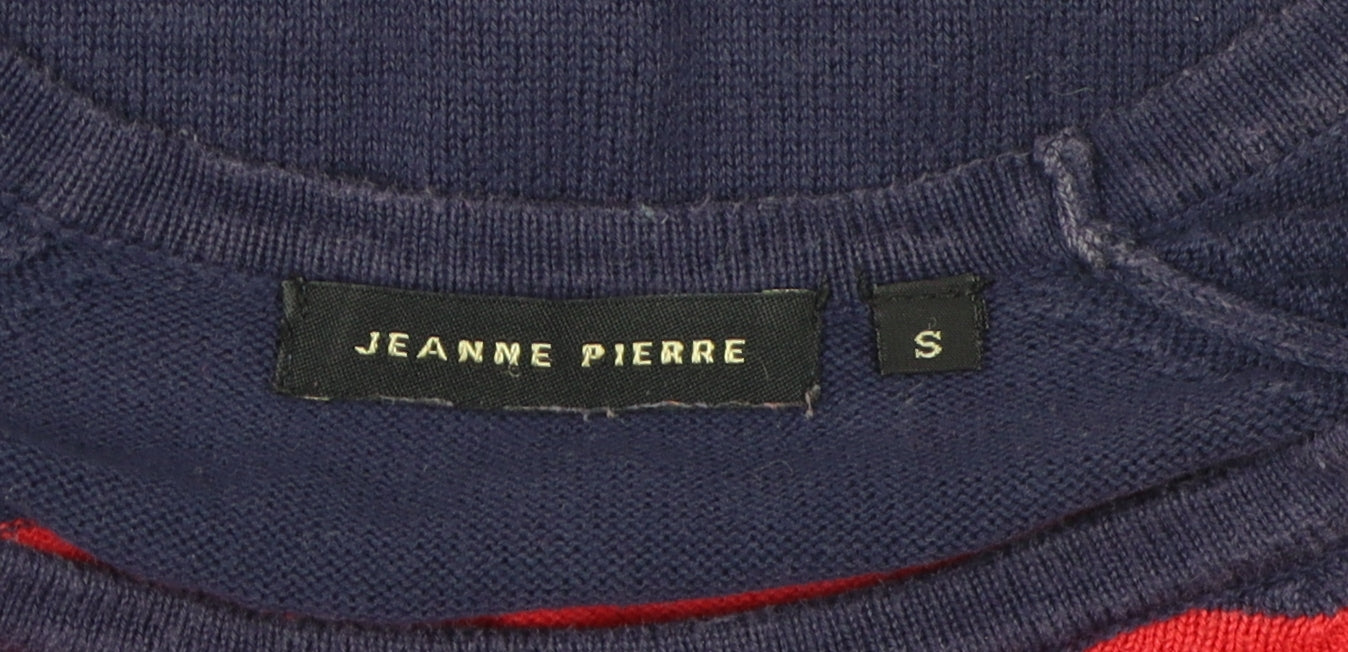 Womens UK Size 10 Jeanne Pierre Multicoloured Pullover Jumper