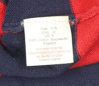 Womens UK Size 10 Jeanne Pierre Multicoloured Pullover Jumper