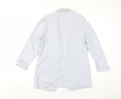 Womens UK Size 8 New Look Blue Basic Jacket