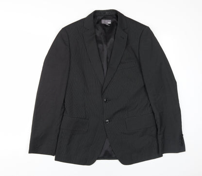 Mens UK Size 36 H&M Regular Black Suit Jacket