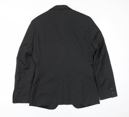 Mens UK Size 36 H&M Regular Black Suit Jacket
