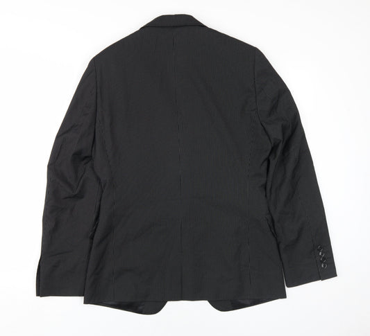 Mens UK Size 36 H&M Regular Black Suit Jacket