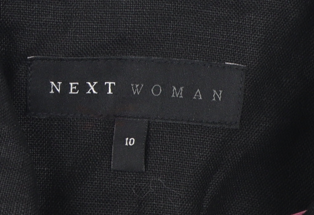 Womens UK Size 10 NEXT Black Basic Jacket