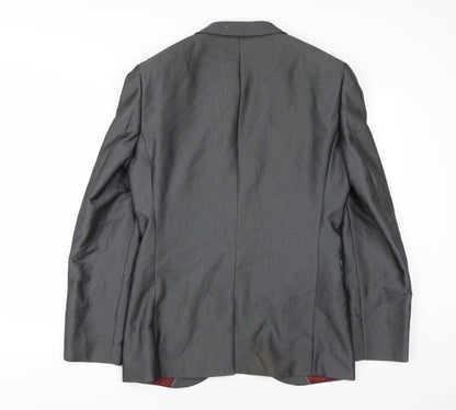 Mens UK Size 38 NEXT Regular Grey Suit Jacket