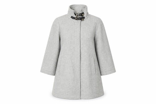 Womens UK Size 14 Zara Grey Overcoat