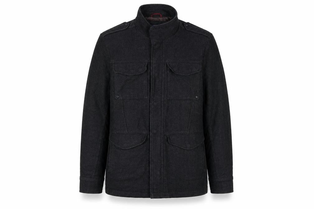 Mens UK Size M NEXT Black Military Jacket