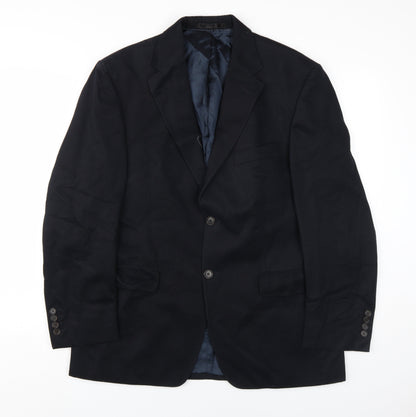 Mens UK Size 40 Marks and Spencer Regular bLUE Suit Jacket