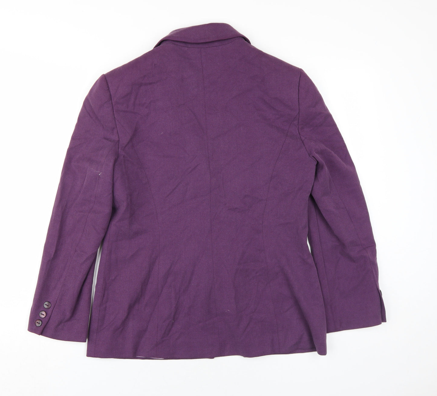 Womens UK Size 12 Anne Brooks Purple Basic Jacket