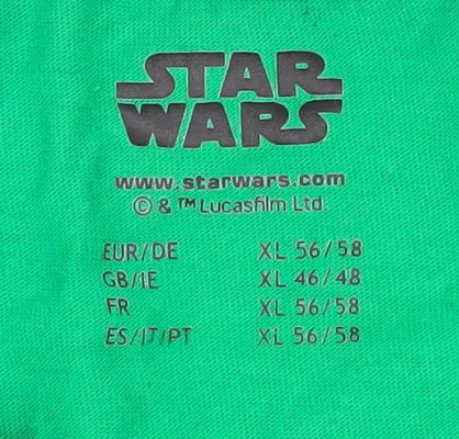 Star Wars Men's Green XL Yoda T-Shirt