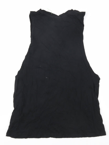 Womens UK Size 12 Atmosphere Black Cropped Tank