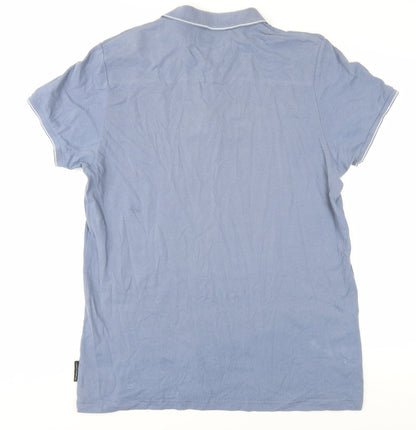 Mens UK Size XL French Connection Blue  T-Shirt
