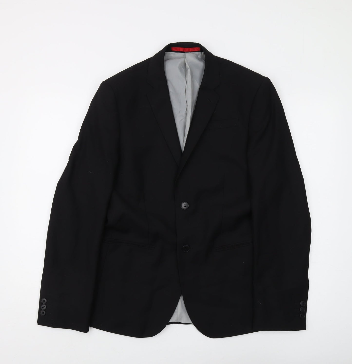 Mens UK Size 38 Marks and Spencer Regular Black Suit Jacket