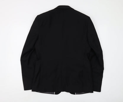 Mens UK Size 38 Marks and Spencer Regular Black Suit Jacket