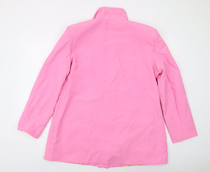 Boohoo Pink Women’s Suit Jacket Size 14