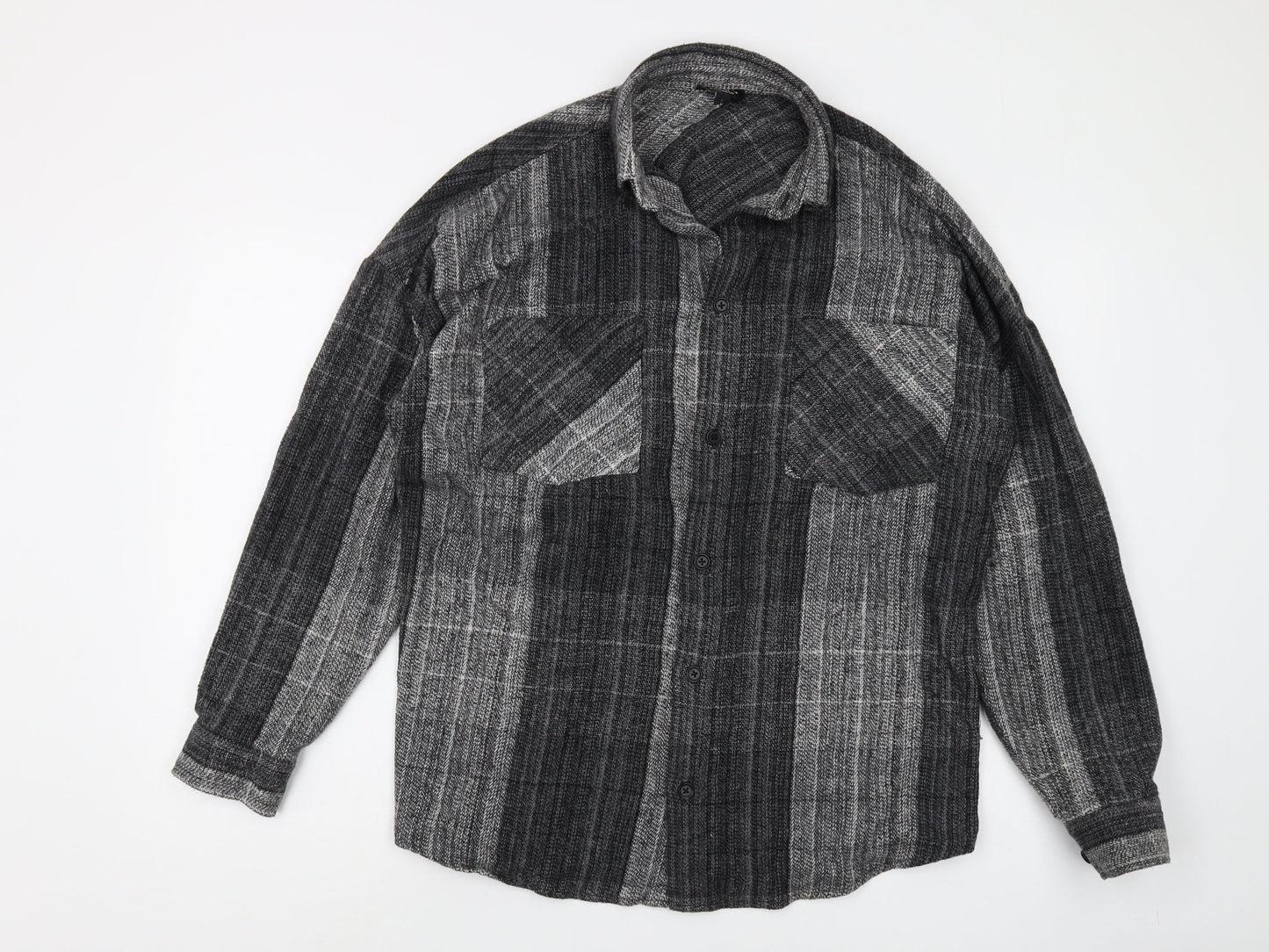 BoohooMAN Men's Multicoloured Plaid Shirt