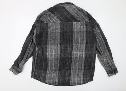 BoohooMAN Men's Multicoloured Plaid Shirt