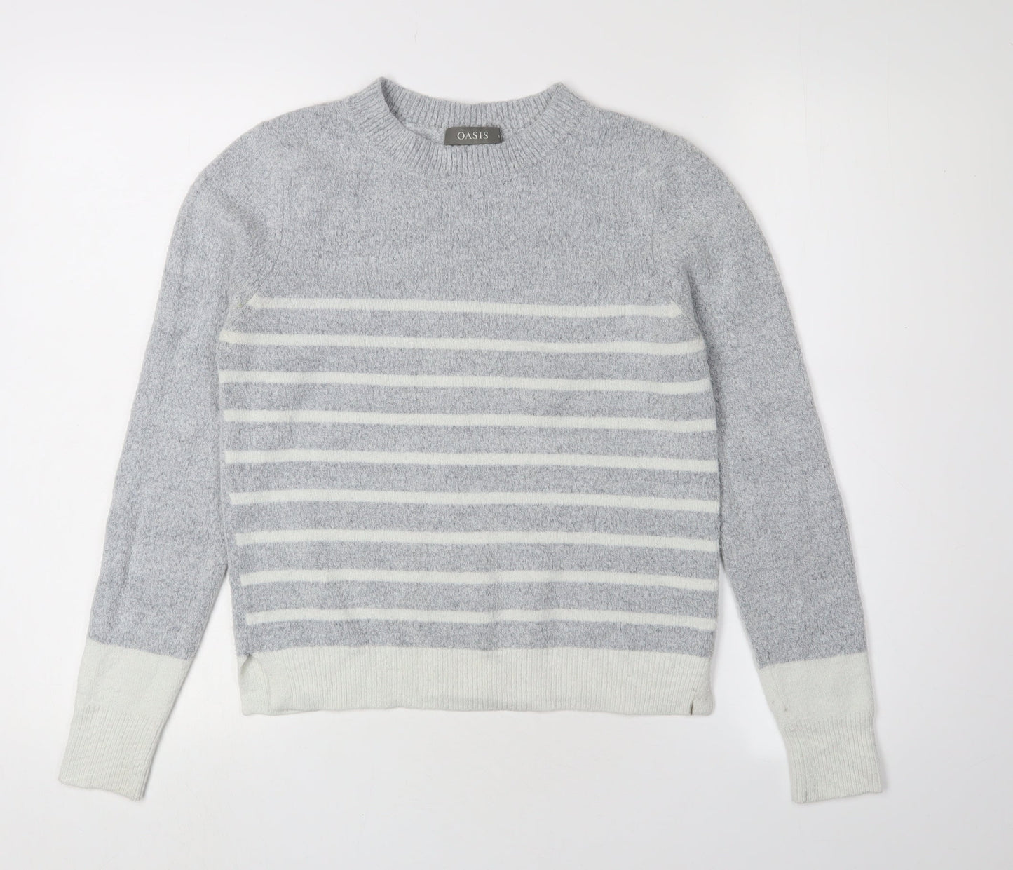 Womens UK Size S Oasis Grey Jumper Jumper