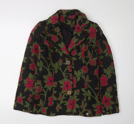 Joe Browns Women's Floral Blazer, Black/Multi, Size 8 Regular
