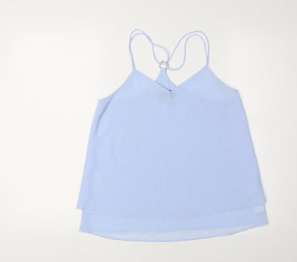 Womens UK Size 8 New Look Blue Camisole Tank