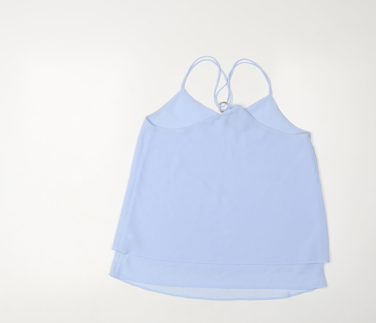 Womens UK Size 8 New Look Blue Camisole Tank
