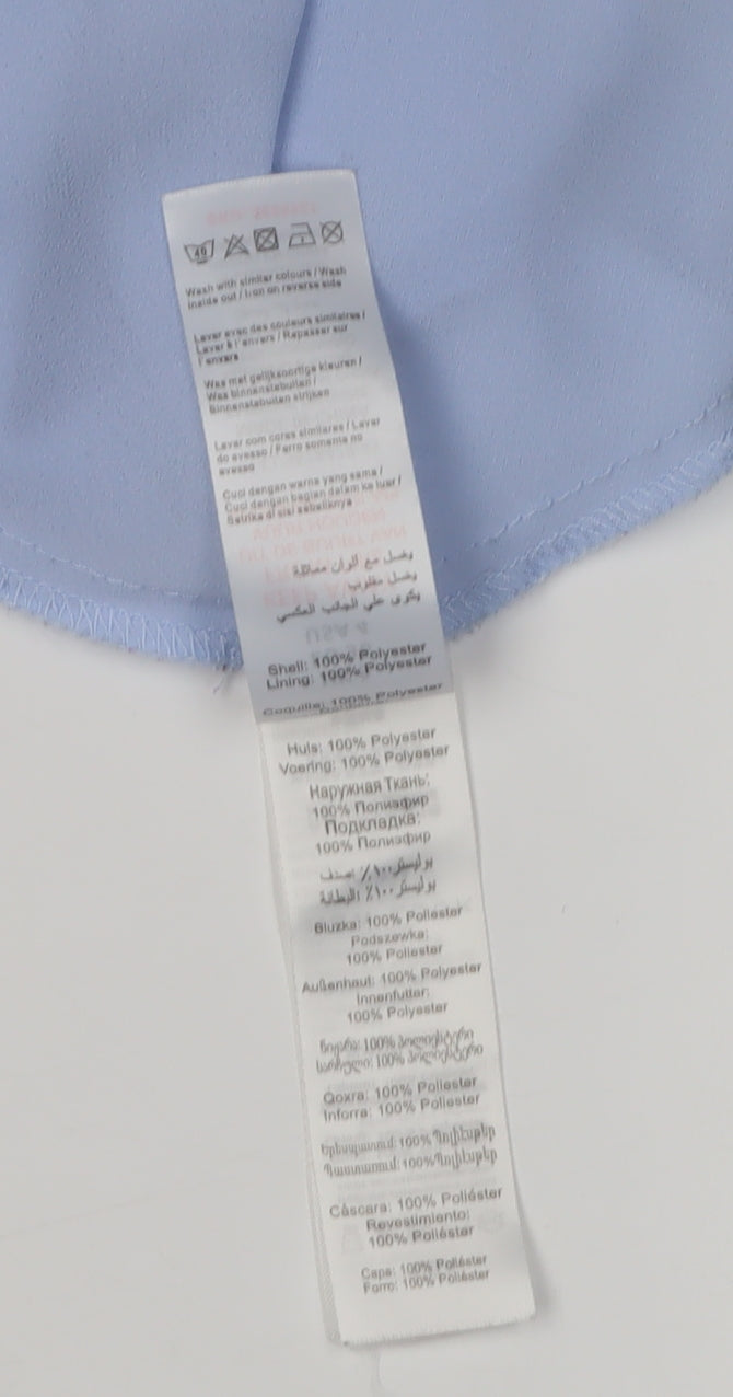 Womens UK Size 8 New Look Blue Camisole Tank