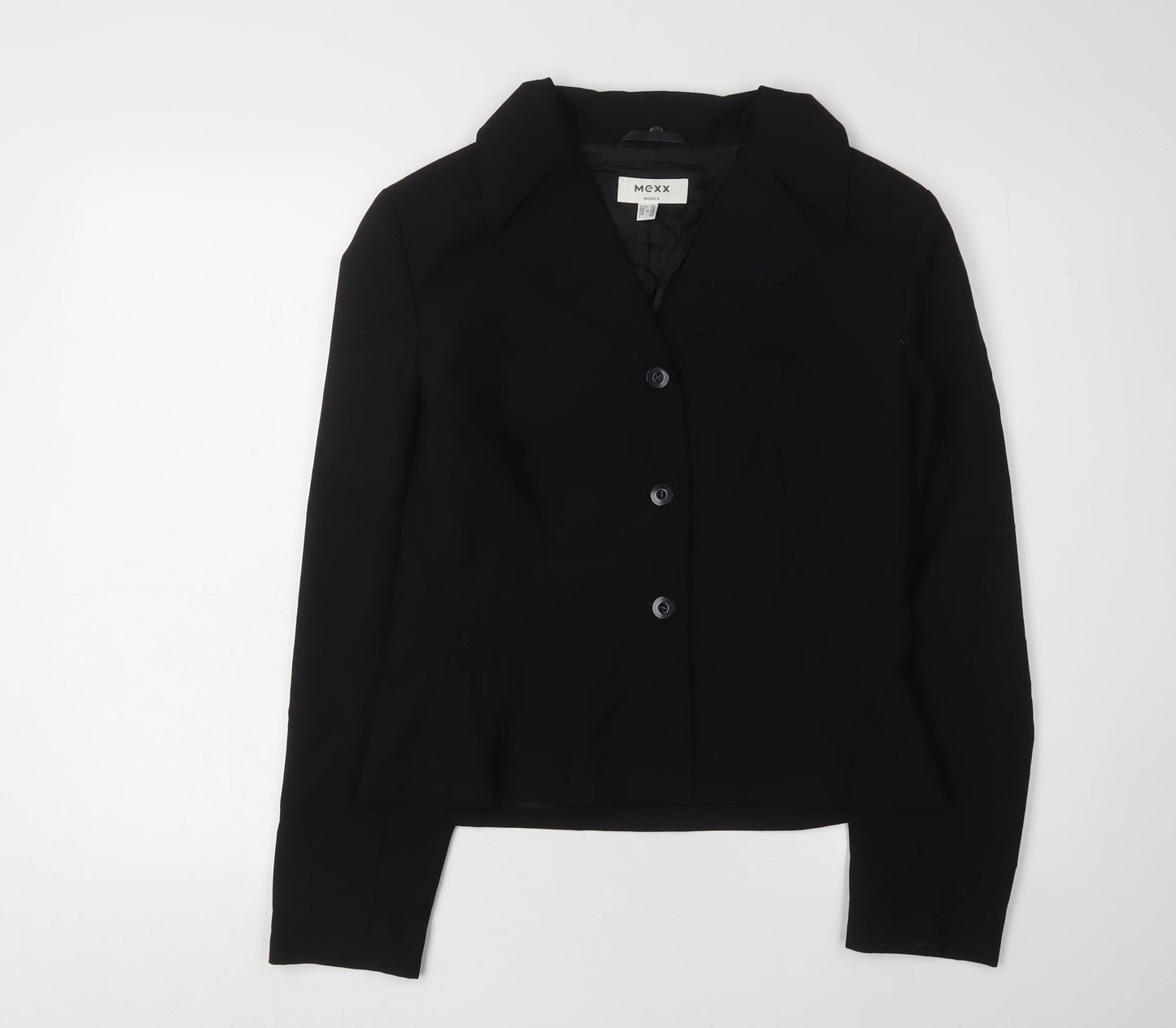 Mexx Women's Black Blazer Size 12 Classic Business