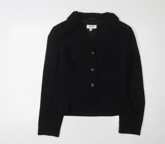 Mexx Women's Black Blazer Size 12 Classic Business