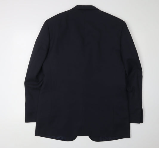 Mens UK Size 40 Taylor & Wright Regular Black Suit Jacket
