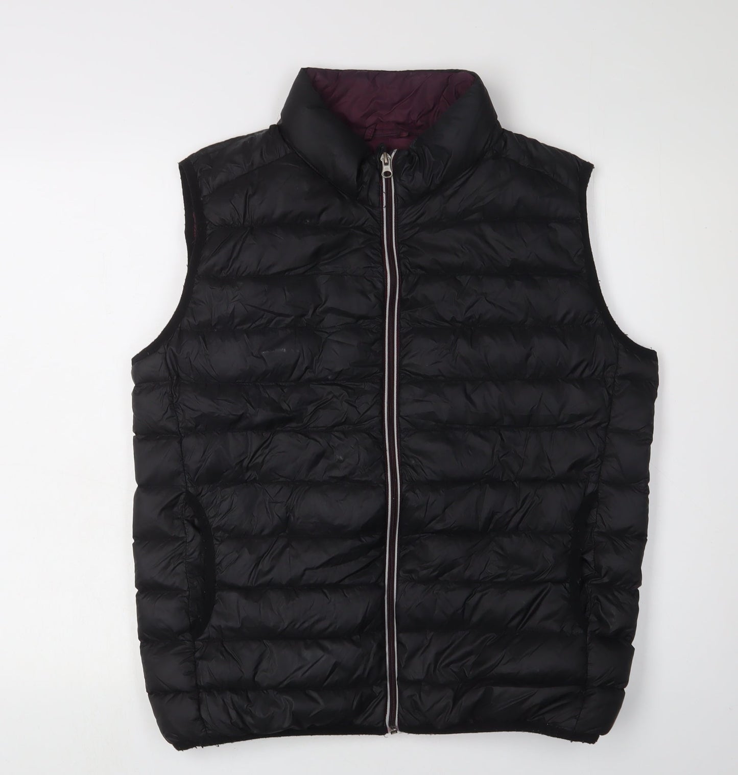 Mens UK Size L technolayer Black Puffer Jacket