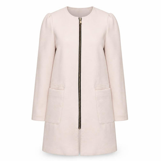 Womens UK Size 6 H&M Ivory Basic Jacket