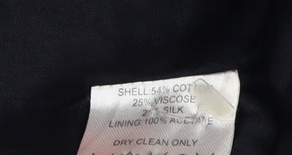 Fenn Wright Manson Women's Blue Floral Blazer Size 14