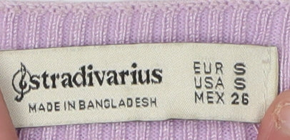 Womens UK Size S Stradivarius Purple Cardigan Jumper