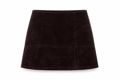 Womens UK Size 8 ASOS Straight & Pencil Corduroy Skirt