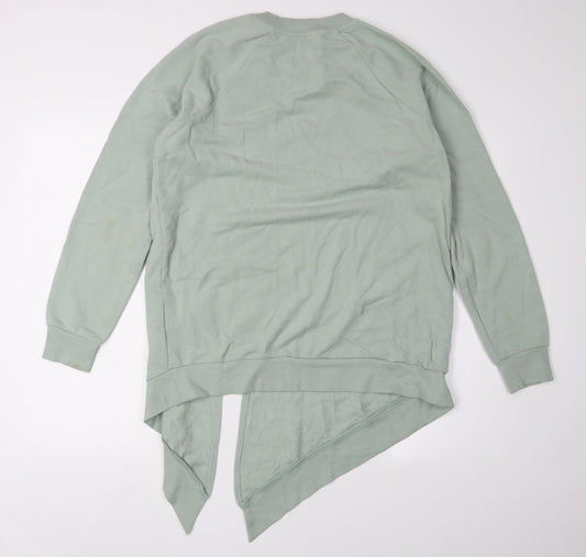 Womens UK Size 10 NEXT Green Pullover Sweatshirt