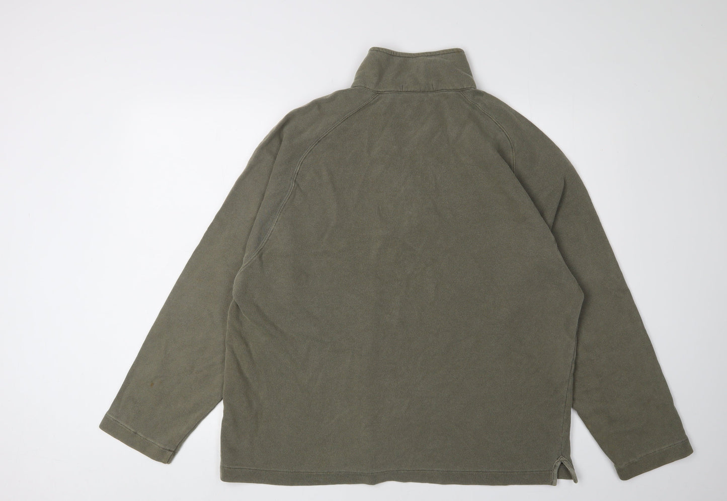 Mens UK Size L Marks and Spencer Green Pullover Sweatshirt